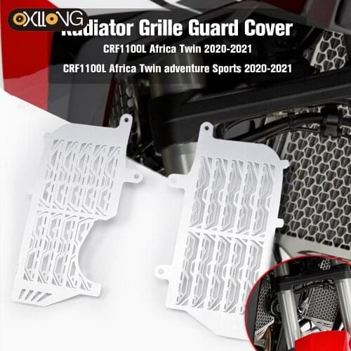 For Honda CRF1100L Africa Twin adventure Sports 2020 2021 Motorcycle Radiator Grille Oil Cooler Guard Cover Protector CRF 1100L