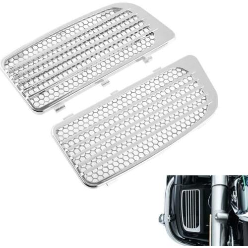 Motorcycle Radiator Grills For Harley Water Cooled System Touring Road King Electra Glide Street Glide 2014-2018