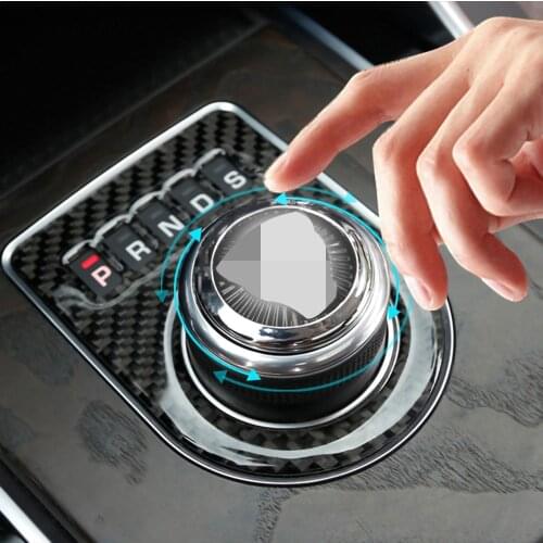 Car Gear Shift Knob Emblem Badge Cap Sticker For Jaguar F-PACE XEL XFL XE XJL Auto Shift Lever Head Logo Cover 3D ABS Car Tuning