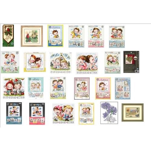 T-DIM08871 christmas styles soda Counted Cross Stitch Kit Cross stitch RS cotton with cross stitch Foxs little world HH