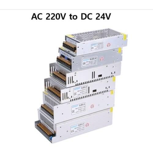 AC 220V to DC 24V Transformer / Switching Power Supply Adapter Voltage Converter Power Inverter Led Driver SMPS