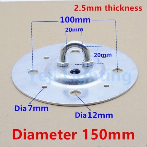 Vintage ceiling rose canopy bracket for chandeliers led bulb pendant light connector bracket broad with hook ring accessories