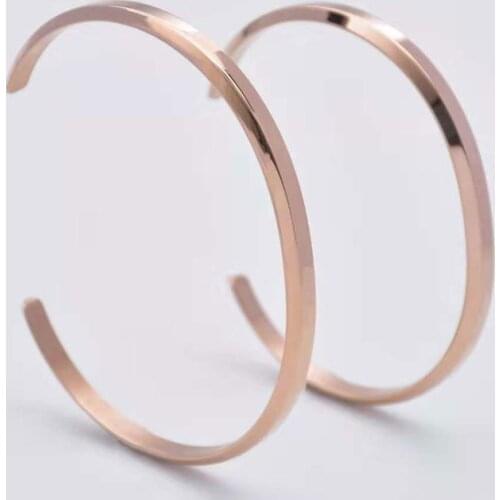 OUFEI Cuff Bracelet Women Bangles Bracelets for Women Stainless Steel Jewelry Women Accessories