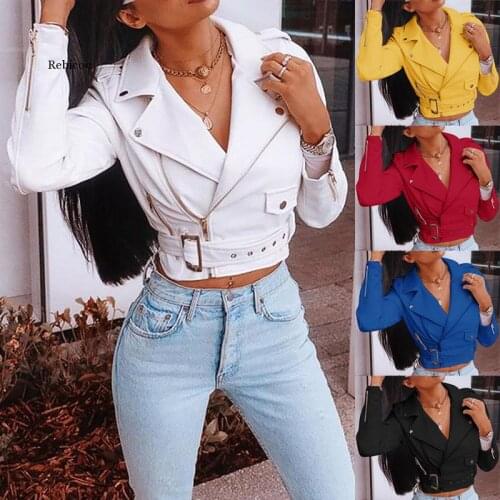 Fall New Fashion Canvas fabric Jacket Short Section Handsome Women Jacket Casual Comfortable All-match Ladies Tops crop