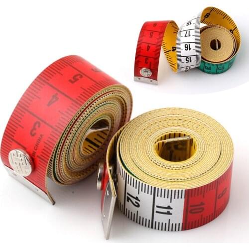 1.5mTape Measure Leather Dimensions of Both Sides Easy To Distinguish Sewing Tailor Soft Flat Ruler Centimeter Meter Sewing Tape