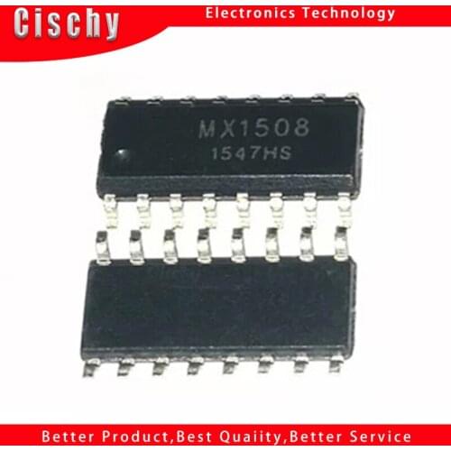 10pcs/lot MX1508 MX1508RX SOP-16 New Quad Dual-Channel Brushed DC Motor Driver IC In Stock