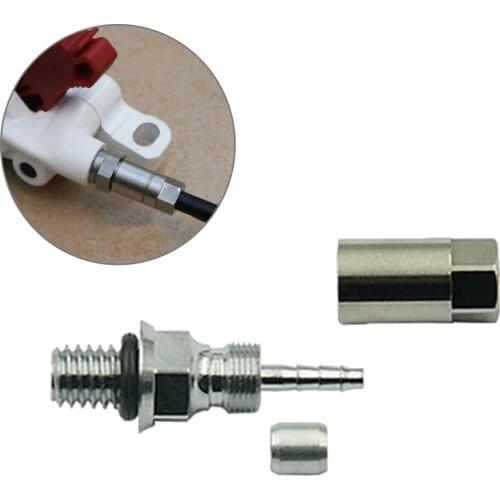 5mm Hydraulic Hose Olive Connector Adapters For AVID Formula Magura Olive Connector Insert Aluminum Alloy + Stainless Steel
