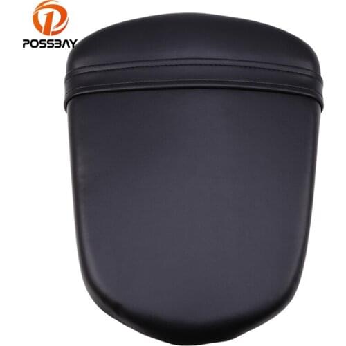 POSSBAY Motorcycle Rear Back Seat Cover Cushion Pillion for Suzuki GSXR 600/750 K6 2006-2007 Moto Seat Pillion Pad Passenger