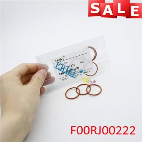 ERIKC 5PCS F00R J00 222 O-Ring Section F00RJ00222 Mechanical Seal O Ring F 00R J00 222 for 120 Series Injector Solenoid Valve