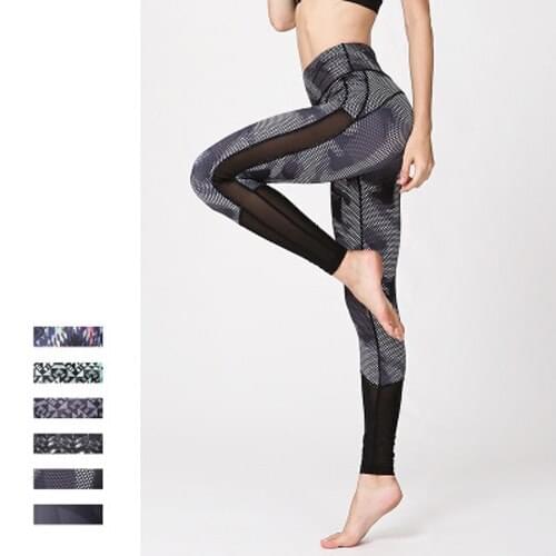 3D Printed Yoga Leggings For Women Gym Tights Fitness Yoga Pants Elastic Running Pants Workout Tights Sexy Female Pants