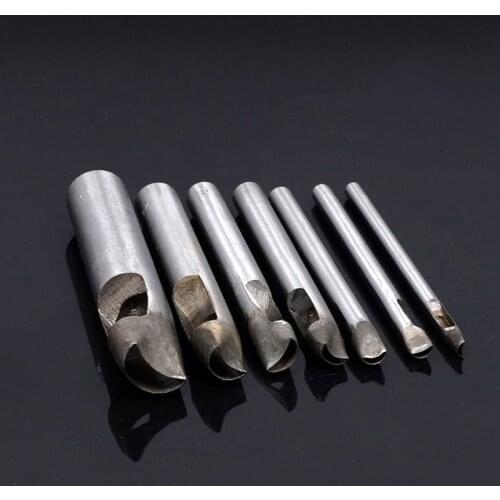 Meniscus flower punch DIY leather punching tool flower punch belt punch shaped punch round punch punch