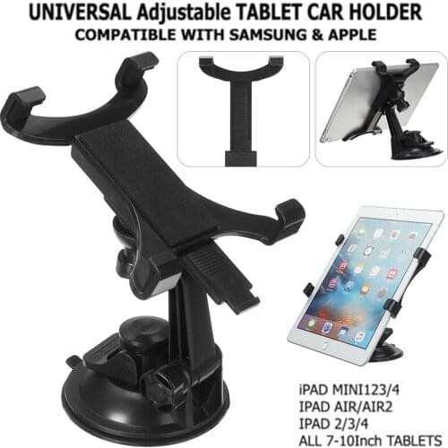 Stand Suitable For 7-10 inch ipad Air Galaxy Tab Tablet PC 360 Degree Car Dashboard Tablet Holder Stand Suction Cup Mount