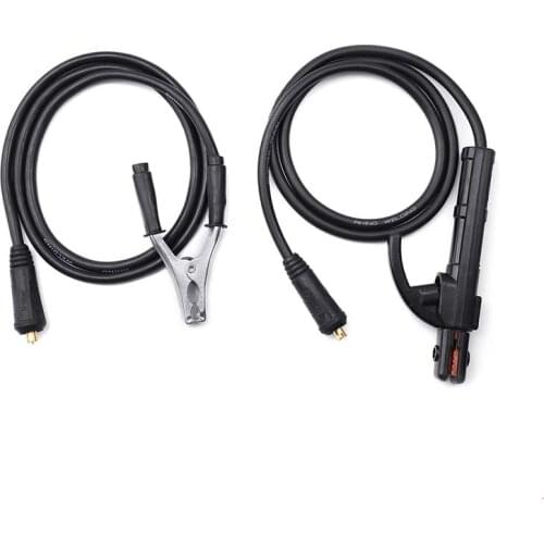Professional 200A Groud Welding Earth Clamp Clip Set for Mig Tig ARC Welding Machine 1.5M Cable 10-25 Plug