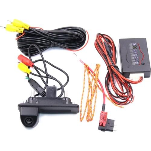 RCD330 RCD330 PLUS 187A 187B car trunk handle reverse AV REAR VIEW CAMERA For Roomster Fabia Octavia Yeti superb