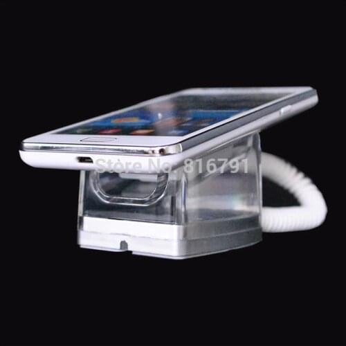 20pcs Free Express Shipping Mobile Cell Phone Security display Stand Cellphone Store anti-theft Exhibition holder for shop