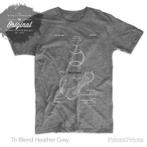 Vintage Baseball 1924 Patent T Shirt Baseball Dad Baseball T shirt Sports Shirt Baseball Tee Baseball Fathers Day PP0271