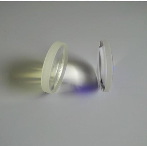 Fiber Focusing Lens Quartz Monolithic Collimator Lens 25.4 Focal Length 100 125 150