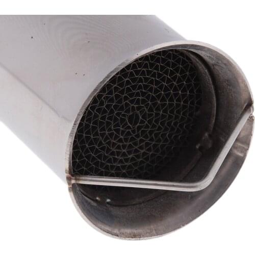 Motorbike Exhaust Muffler Can Insert DB Silencer For 51mm Dia. Pipe