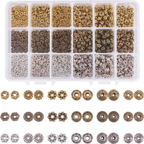 2019 Diy Jewelry Handmade Findings Metal Tibetan Silver Alloy Beads For Beaded Bracelets Necklace Pendant Making