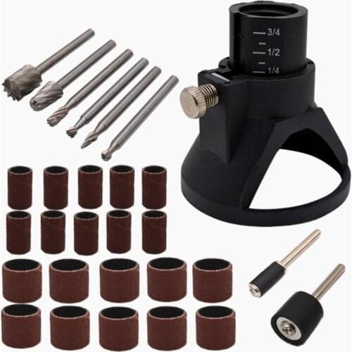 29Pcs/Set Rotary Tool Accessories Mini Drill Tools Fits for Grinding Polishing Sanding for Woodworking Drill Bit