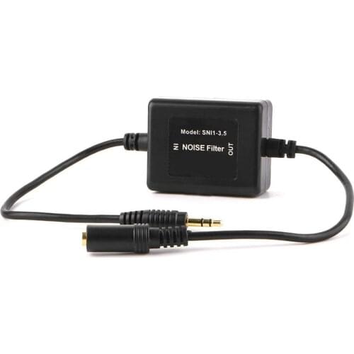 3.5mm Headphone Mini Jack Ground Loop Isolator Noise Filter Car Auido Stereo New