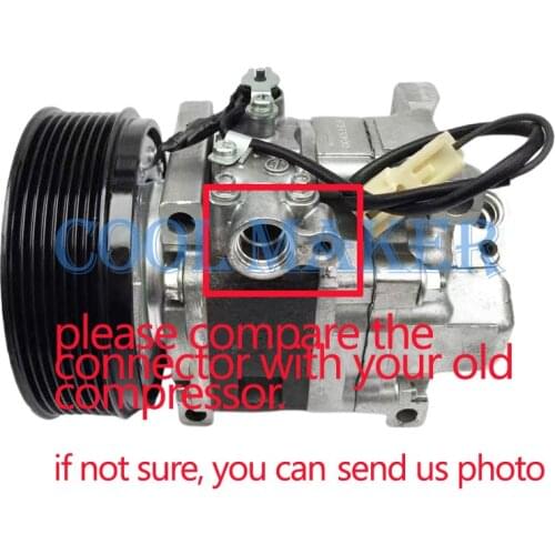 For Mazda 5 6 diesel ac compressor GJ6F-61-K00A GJ6F61K00 GJ6F61K00B H12A1AE4DC H12A1AE40C H12A1A24DC