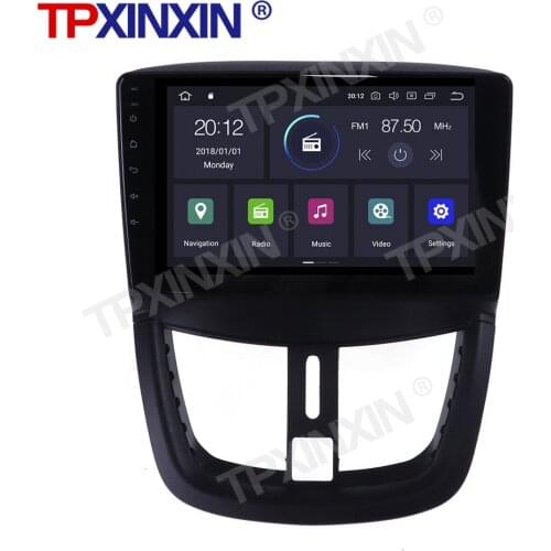 For Peugeot 207 2006-2015 Android 10.0 6+128G Carplay 360 Camera Car GPS Navigation Auto Radio Stereo Multimedia Player Headunit