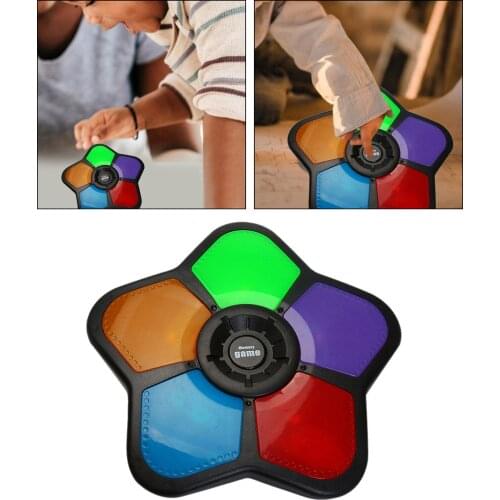 Classic Handheld Memory Maze Game Repeat Color Memorizing Puzzle Toy Age 3