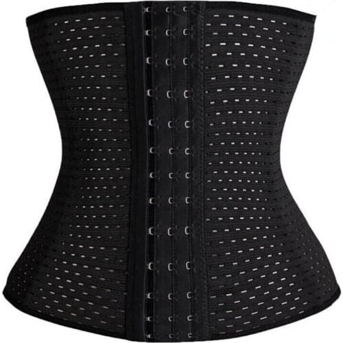Hot Fashion Plus Size Shapewear Slim Breathable Strap Waist Trainer Sexy Women Body Shapers Cincher Underbust Corset Belt