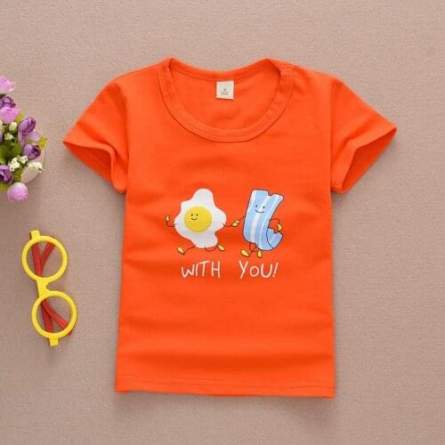 Summer childrens T-shirt design cartoon T-shirt Harajuku graphic printing T-shirt anime kawaii short sleeve boy/girl top