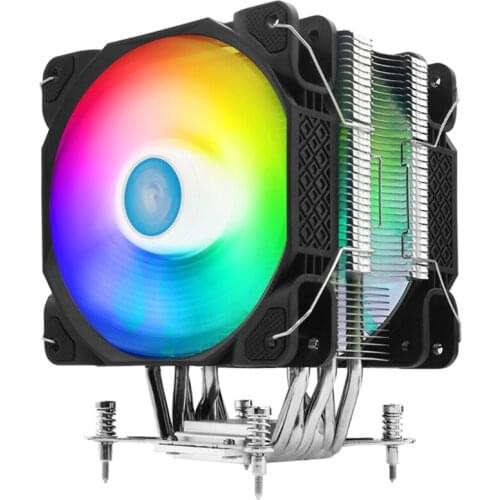 Be Quiet! CPU Cooling Fan Cooler with Muffler PWM 6 x Direct Contact Heat Pipe CPU Air Cooler 12V 4Pin for intel/amd