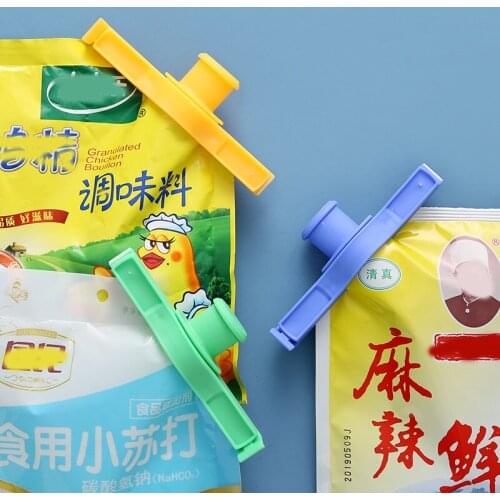 Powerful sealing clip food bag sealing clip household plastic bag snack bag milk powder moisture-proof fresh-keeping clip large