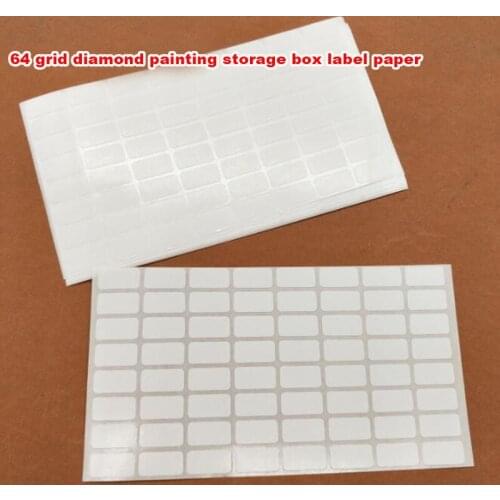 Diamond box Classification Storage Distinguish Label Stickers Diamond Painting Accessory Embroidery Tool Marking-9