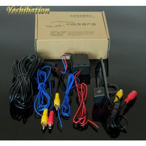 Yeshibation Reversing Park Camera Power Relay Filter For Cadillac CTS 2008~2014 Wide Angle Lens Rearview Back Up Camera