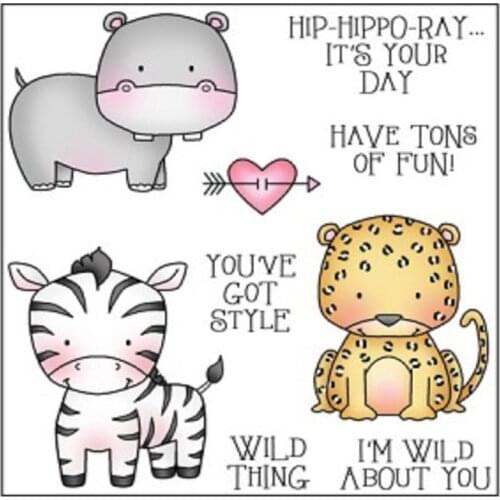 Kitten Transparent Clear Silicone Stamp/Seal for DIY scrapbooking/photo album Decorative clear stamps