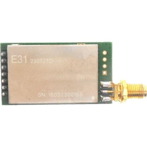 E31-230T27D E51-TTL-500 E3 5KM 230MHz AX5243 RF Wireless Transceiver Module UART Long Range rf Transmitter Receiver E31(230T27D)