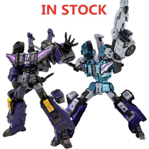 IN STOCK IDW Transformation G-CREATION GDW-03B SIXSHOT Diablo Dark Blade Metallic Fuuma Demon Robot Action Figure Toys