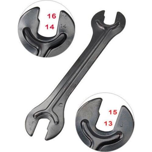 Bike Wrench Axle Hub Cone Spanner Bicycle Repair Tools Double Open 4 Sizes 13/14/15/16 MM High-Carbon Steel Tool Accesories