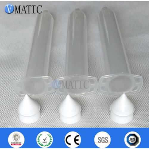 High Quality 55cc/ml Japan Type Transparent Glue Dispensing Pneumatic Syringe Dispenser Cartridge With Piston