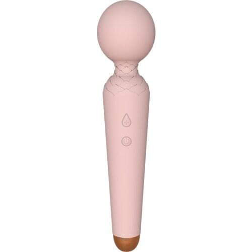 10 Modes Powerful Magic Wand Vibrator for Women Body Massager G Spot Clitoris Stimulator USB Charging Adult Sex Toys for Woman