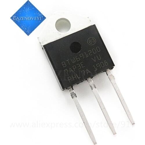 5pcs/lot BTW69-1200 TO-3P BTW691200 TO3P BTW69 1200V BTW69-1200RG In Stock