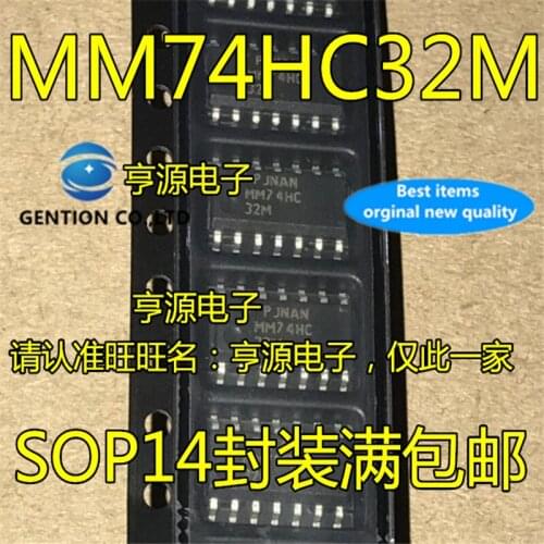 50Pcs MM74HC32MX MM74HC32M 74HC32 74HC32D SOP3.9MM in stock 100% new and original