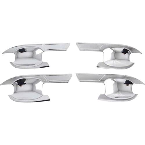 For Hyundai Elantra CN7 2021 Car Accessories Side Door Handle Bowl Cover Trim Decoration Frame Sticker