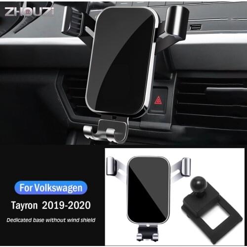 Car Mobile Phone Holder Special Air Vent Mounts GPS Stand Navigation Bracket For Volkswagen VW Tayron 2019-2020 Car Accessories
