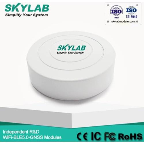 SKYLAB BLE nRF51822 low power consumption 70m max smallest bluetooth beacon tracker BLE gateway ble tag beacon