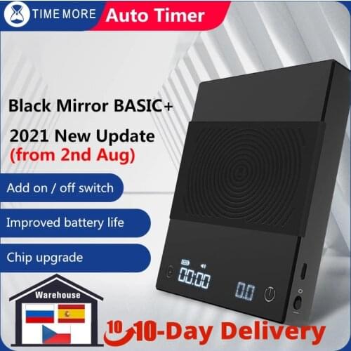TIMEMORE B22 Black Mirror BASIC electronic scale pour over espresso coffee scale smart scale automatic Timing Kitchen scales