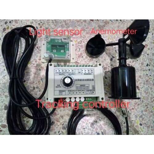 Dual Axis Sun Tracker Pan Tilt System Solar Tracker Controller