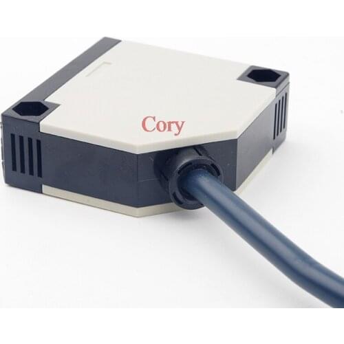1PC E3JK-R4M1 DC12-24V / AC90-240V 3A Reflection photoelectric sensor switch Proximity switch 2M cable
