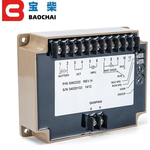 Generator Speed Controller 3062322 speed stabilizer electric govornor diesel engine control circuit board module genset part
