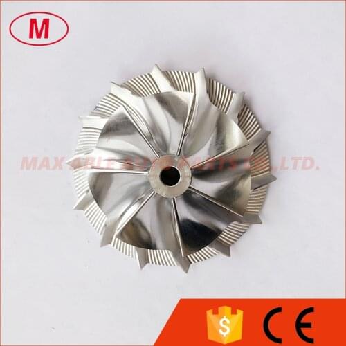 GT2835 52.80/73.00mm 7+7blades high performance Turbocharger aluminum 2618/milling/billet compressor wheel